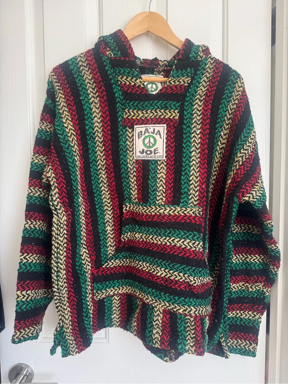 Men's Hooded Baja Joe Sweater - Multicolor